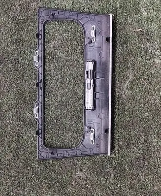 Volkswagen Golf VI Climate control/heater control trim 5K0858069P 5K0858071M
