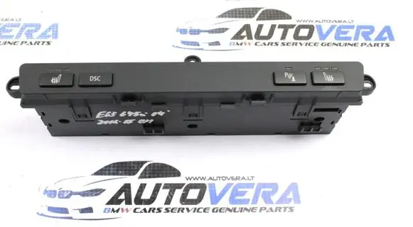 BMW 6 E63 E64 Seat heating switch 6945017