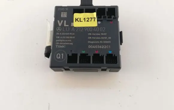 Mercedes-Benz E W212 Door control unit/module A2129004002 A2128203526