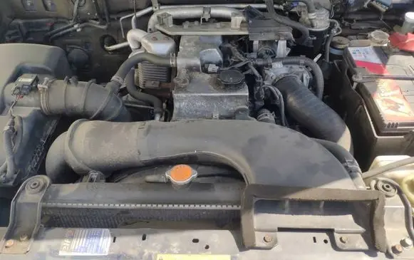 Mitsubishi Pajero Engine swap 4M41 V98W COMMONRAIL
