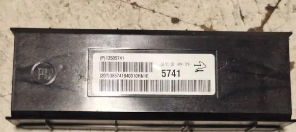 Opel Insignia A Other control units/modules 13505741 5741 385741840010HNLF