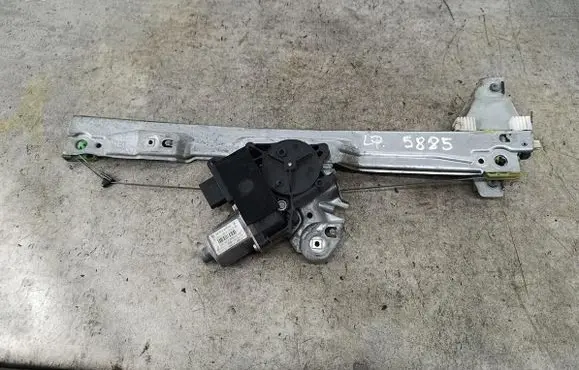 Peugeot 308 Front door window regulator with motor 9657247680