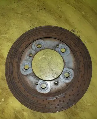 Porsche Boxster 986 Rear brake disc