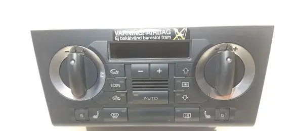 Audi A3 S3 8P Climate control unit 8P0820043J