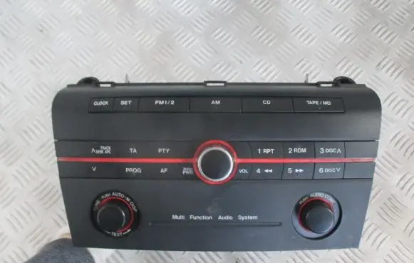 Mazda 3 I Radio/GPS head unit trim BP4L66950A