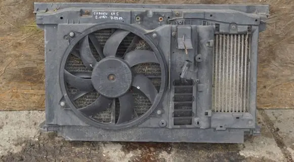 Citroen C4 I Radiator support slam panel