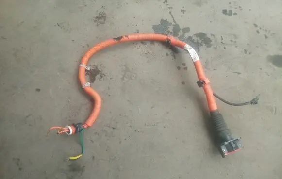 Nissan Leaf I (ZE0) Electric car charge socket 