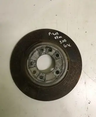 Peugeot 407 Rear brake disc