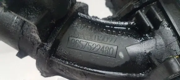 Peugeot 407 Throttle valve 9657522480