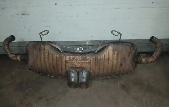 Porsche Boxster 986 Muffler/silencer 