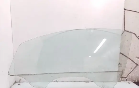 Opel Corsa D Front door window/glass (coupe) 43R009007