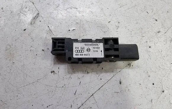 Volkswagen Touareg I Airbag deployment crash/impact sensor 4B0959643C 0231A050A24 151001