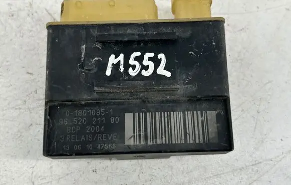 Citroen C4 Grand Picasso Glow plug pre-heat relay 018010951 9652021180