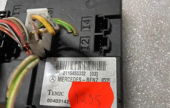 Mercedes-Benz E W211 Comfort/convenience module a2115455332 2115455332