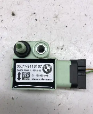 BMW X5 E70 Airbag deployment crash/impact sensor 65779118167 9118167 5WK43865
