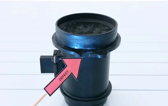 Audi A6 S6 C6 4F Mass air flow meter