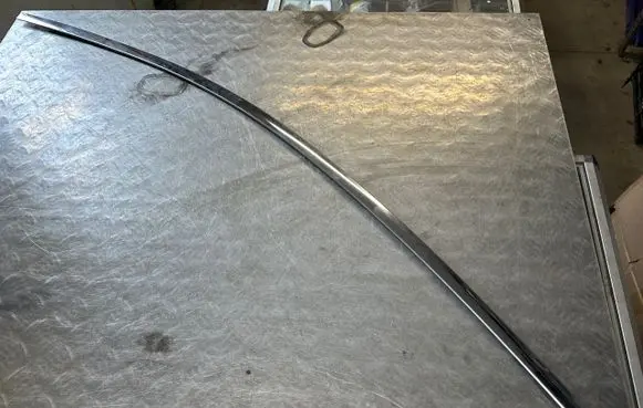 Renault Kadjar Front door glass trim molding