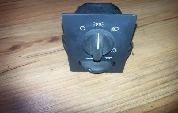 Opel Sintra Light switch