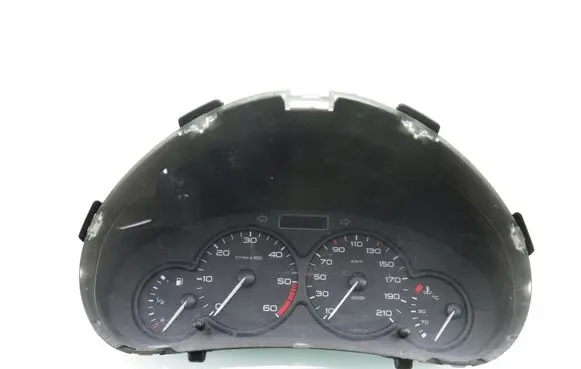 Peugeot 206 Speedometer (instrument cluster) 9656696080