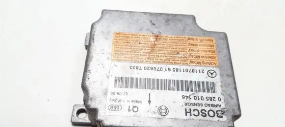 Mercedes-Benz E W211 Airbag control unit/module 0285010146 2118701185