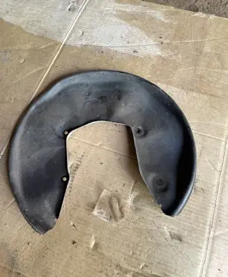 Audi A6 S6 C6 4F Rear brake disc plate dust cover 