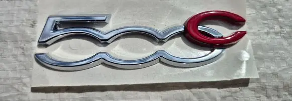Fiat 500 Manufacturers badge/model letters 0735596617