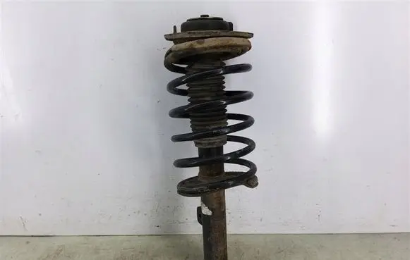 Front shock absorber with coil spring