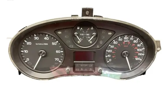 Peugeot Partner Speedometer (instrument cluster) 9801642580 503001316252