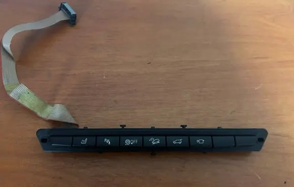 BMW X6 E71 Central console control unit 9202038