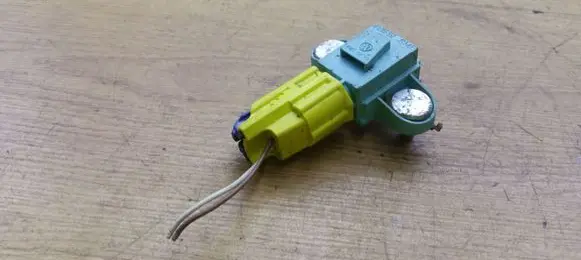Audi A6 S6 C6 4F Airbag deployment crash/impact sensor 4F0955557