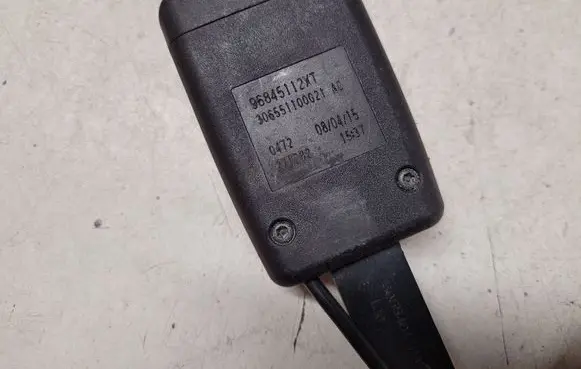 Citroen C4 Grand Picasso Front seatbelt buckle 96845112XT 306551100G21AC