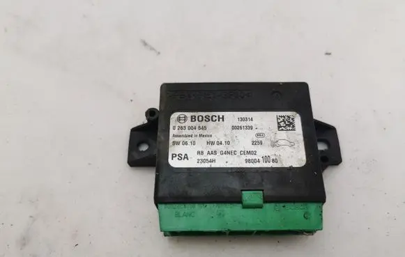 Citroen C4 I Parking PDC control unit/module 9800410080