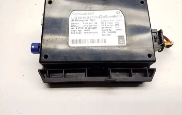 Mercedes-Benz E W212 Other control units/modules A1729006008