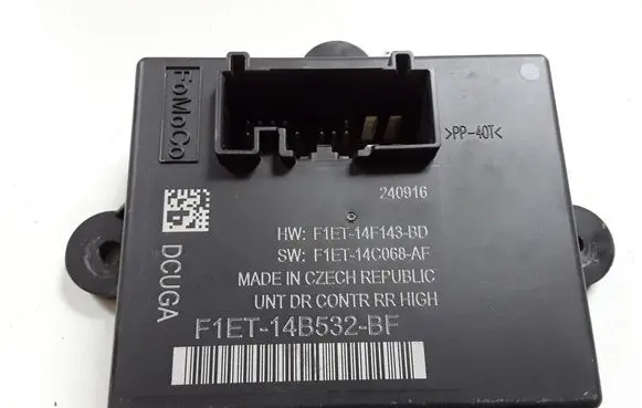 Ford Focus Door central lock control unit/module F1ET14B532BF