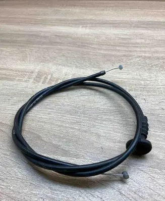 BMW 5 F10 F11 Engine bonnet/hood lock release cable 7255801