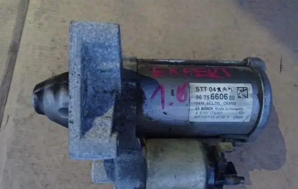 Peugeot Expert Starter motor 9675660680