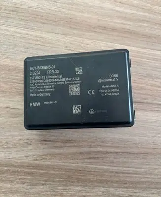 BMW XM Distronic sensor radar 5A36B66 6631-5A36B66 6631-5A36B66-01