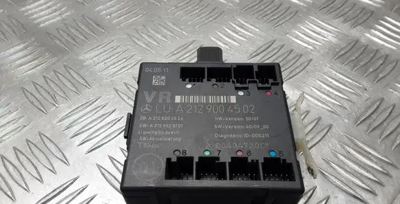 Mercedes-Benz E W212 Door control unit/module A2129004502
