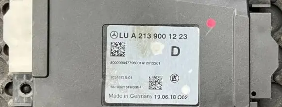 Mercedes-Benz S W222 Other control units/modules A2139001223 1034471501