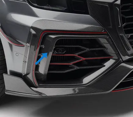 Audi RS Q8 Front bumper lip 