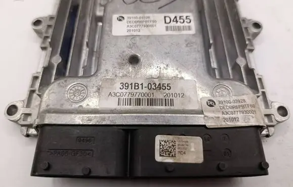 KIA Niro Engine control unit/module ECU 391B103455 3910003928 A3C0779770001
