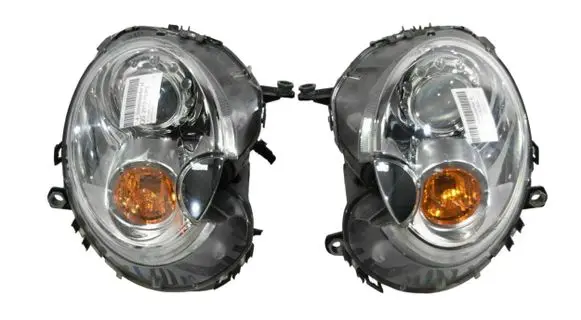 Mini One - Cooper Clubman R55 Headlights/headlamps set 63127269981 7269982 63127269982