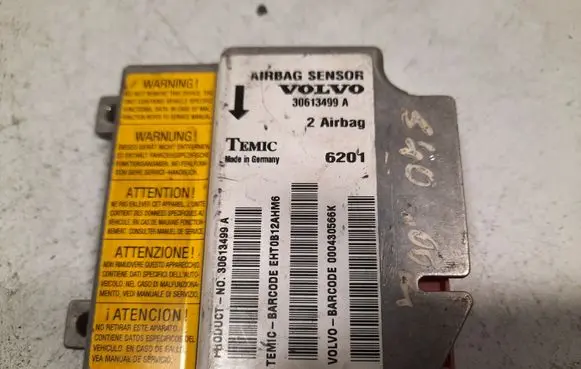 Volvo S40, V40 Airbag control unit/module 30613499A
