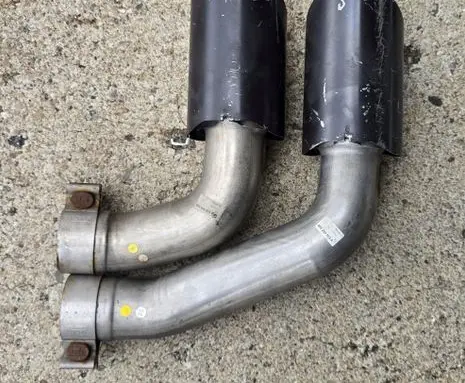 Porsche Cayenne (9Y0 9Y3) Muffler ending 9Y0253825E