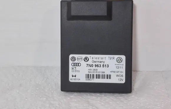Volkswagen PASSAT B7 Auxiliary heating control unit/module 7N0963513 9019510A 0515101399