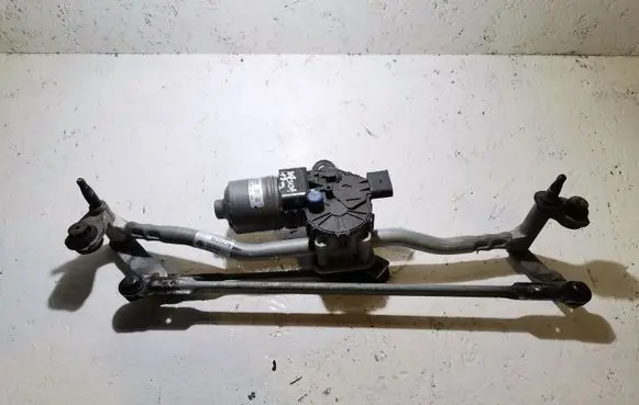 Volkswagen PASSAT B7 Front wiper linkage and motor 561955119B 561955023C