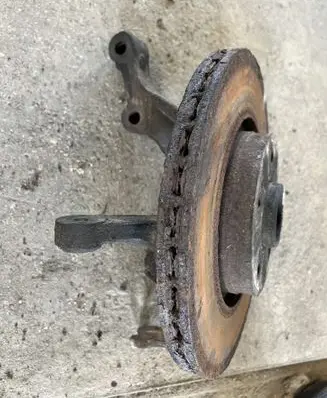 Renault Laguna II Front wheel hub spindle knuckle