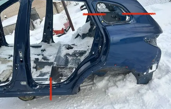 Renault Kadjar Rear quarter panel 