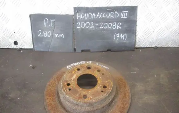 Honda Accord Rear brake disc 280MM