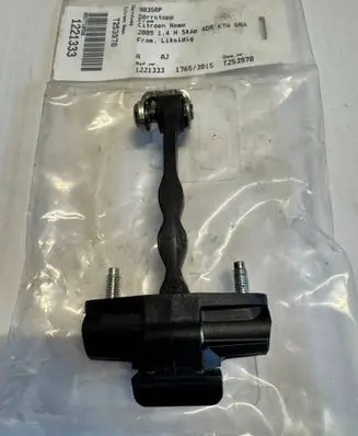 Peugeot Bipper Front door check strap stopper 9035AP 17653015 1221333